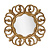 Зеркало Lumina Deco FM PU565 GD