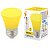 Лампа светодиодная Volpe E27 1W желтая LED-D45-1W/YELLOW/E27/FR/С BELL UL-00005641