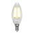 Лампа светодиодная филаментная Uniel E14 7,5W 4000K прозрачная LED-C35-7,5W/NW/E14/CL GLA01TR UL-00003247