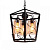 Подвесная люстра Lumina Deco Sparetta LDP 11350-3