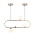 Подвесная люстра Toplight Aleesha TL1228H-03GD