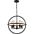 Подвесная люстра Toplight Alayna TL1188H-05BK