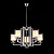 Подвесная люстра iLamp King RM6201-5 CR+CL