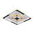 Потолочная светодиодная люстра Profit Light 7017 WHT+BLK