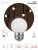 Лампа светодиодная ЭРА E27 1W 3000K белая ERAW45-E27 Б0049577