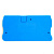 LD561-1-25 Торцевая заглушка для ЗНИ LD553 6 мм?  (JXB ST 2,5), синий