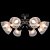 Потолочная люстра Illumico IL0287-8CSQ-29 BK AB