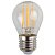Лампа светодиодная филаментная ЭРА E27 11W 2700K прозрачная F-LED P45-11w-827-E27 Б0047013