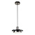 Подвесной светильник Escada 10260/1 LED*12W Black/Black marble