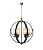 Подвесная люстра Lumina Deco Bergen LDP 1232-6 BK+MD
