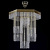 Подвесная люстра Artglass Petronela CE