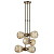 Подвесная люстра Odeon Light Exclusive Elica 5402/6