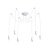 Подвесная люстра Ambrella light Traditional TR8177