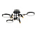 Потолочная светодиодная люстра Ambrella light Comfort LineTech FL51647