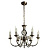 Подвесная люстра Arte Lamp Zanzibar A8392LM-6AB