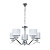 Подвесная люстра Arte Lamp ALHENA A4091LM-5CC