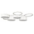 Потолочный светодиодный светильник Loft IT Pin 10317/7 White