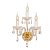 Бра Lumina Deco Eliza LDW 7026-3 SL+GD