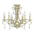 Подвесная люстра Arti Lampadari Viticella E 1.1.6.602 C
