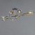 Светильник потолочный Illumico IL0272-8CSQ-25 BK AB TRENTO