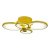 Потолочная светодиодная люстра iLedex Ring A001/4 Yellow