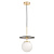 Подвесной светильник Lumina Deco Dalton LDP 7014-1 GD+BK