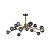 Подвесная люстра Loft IT Orion Smoky 10021/15