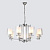 Подвесная люстра iLamp King RM6201-8 CR+CL