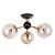 Потолочная люстра Arte Lamp Boston A4485PL-3BK