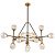 Подвесная люстра Lussole Loft Hartwell GRLSP-8204