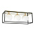 Потолочная люстра Lumina Deco Maldini LDC 8060-3 F.GD+BK
