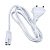 Шнур сетевой с вилкой Uniel UCX-LT2/E01-120 White 1 Sticker UL-00004530