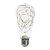 Лампа светодиодная Feron E27 3W 2700K прозрачная LB-380 41674