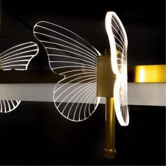 Подвесная светодиодная люстра Arte Lamp Darcy A2187SP-1GO