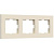 Рамка на 3 поста Werkel Slab айвори матовый W0032962 4690389193446