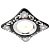 Встраиваемый светильник Ambrella light Desing D2065 BK/CH
