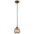 Подвесная люстра IMEX MD.51831-1-P-BK+BR