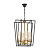 Подвесная люстра Lumina Deco Afres LDP 1246-4 BK+MD