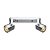 Спот Arte Lamp Lente A1310PL-2CC
