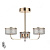 Потолочная светодиодная люстра Lumion Ledio Venice 6579/40CL