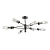 Потолочная люстра iLamp Evolution 15609-8 AN+CL