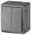 Выключатель двухклавишный с подсветкой ЭРА Эксперт 10AX 250V IP54 11-1405-03 Б0020678