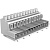 Разъём для фикс. части FP 12PIN XT2-XT4 1SDA066414R1