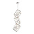 Подвесная люстра Lucia Tucci Inessa 3850.12 Silver