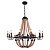 Подвесная люстра Arte Lamp Marsiglia A8956LM-12BK
