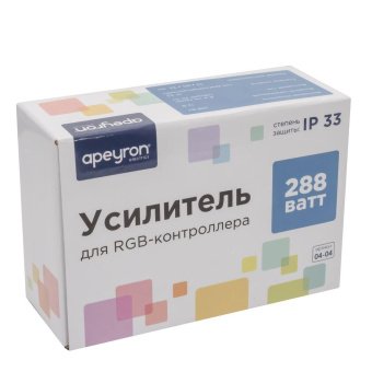 Усилитель RGB Apeyron 12/24V 04-04(288)