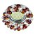 Встраиваемый светильник Fametto Fiore DLS-F130 GU5.3 Chrome/Brown