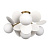 Потолочная люстра Loft IT Matisse 10008/4C White