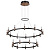 Подвесная светодиодная люстра Odeon Light Candel 5009/98L