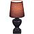 Настольная лампа Reluce 96201-0.7-01 dark brown